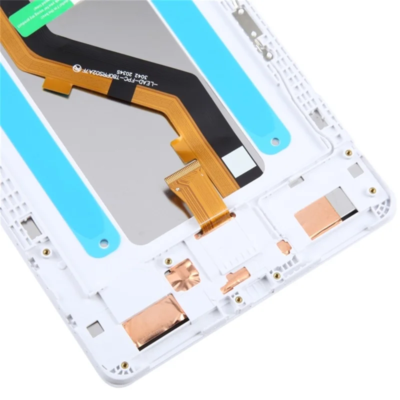 For Samsung Galaxy Tab A 8.0 (2019) SM-T290 (Wi-Fi) Grade B LCD Screen and Digitizer Assembly + Frame Replacement Part (without Logo) - White