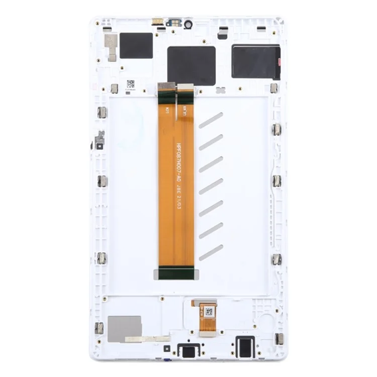 For Samsung Galaxy Tab A7 Lite 8.7-inch SM-T220 (Wi-Fi) Grade B LCD Screen and Digitizer Assembly + Frame Replacement Part (without Logo) - White