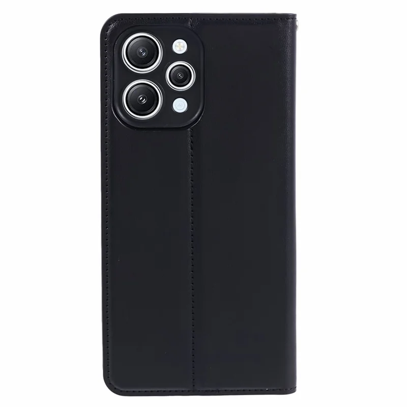 Serie Hanman Minuo Per Xiaomi Redmi 12 4G / 5g / Redmi Note 12R 5G / Poco M6 Pro 5G Case Caffermento Coperchio - Nero