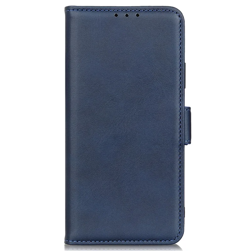 For Samsung Galaxy S24 Ultra Case Drop Protection PU Leather Wallet Stand Phone Cover - Blue