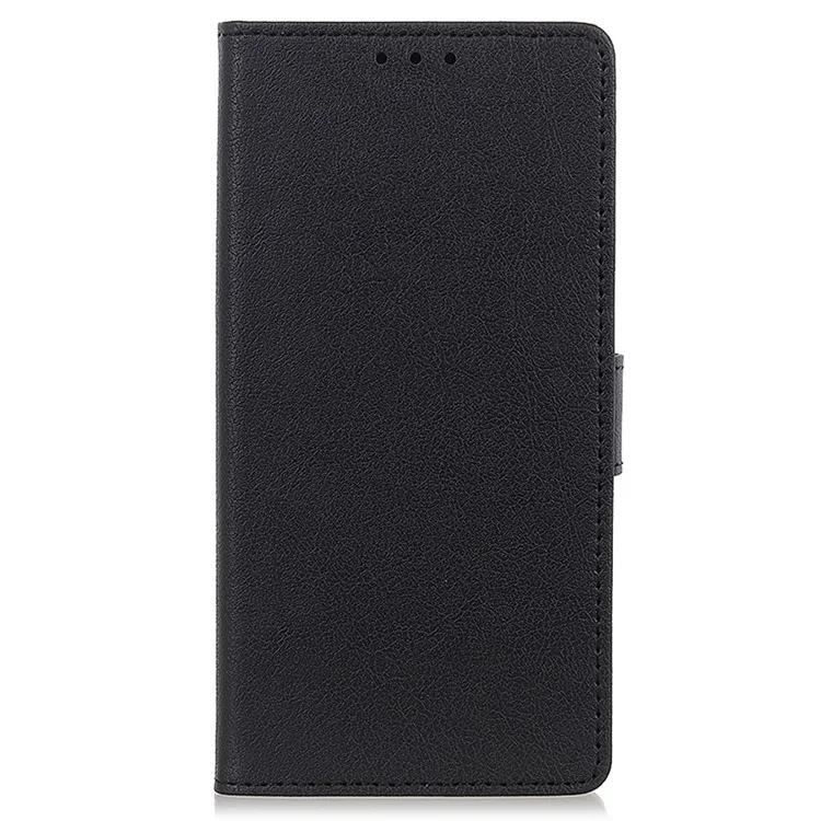 Capa de Couro PU para Samsung Galaxy S25 / S24 Case Wallet Stand Cell Phone Protector - Preto