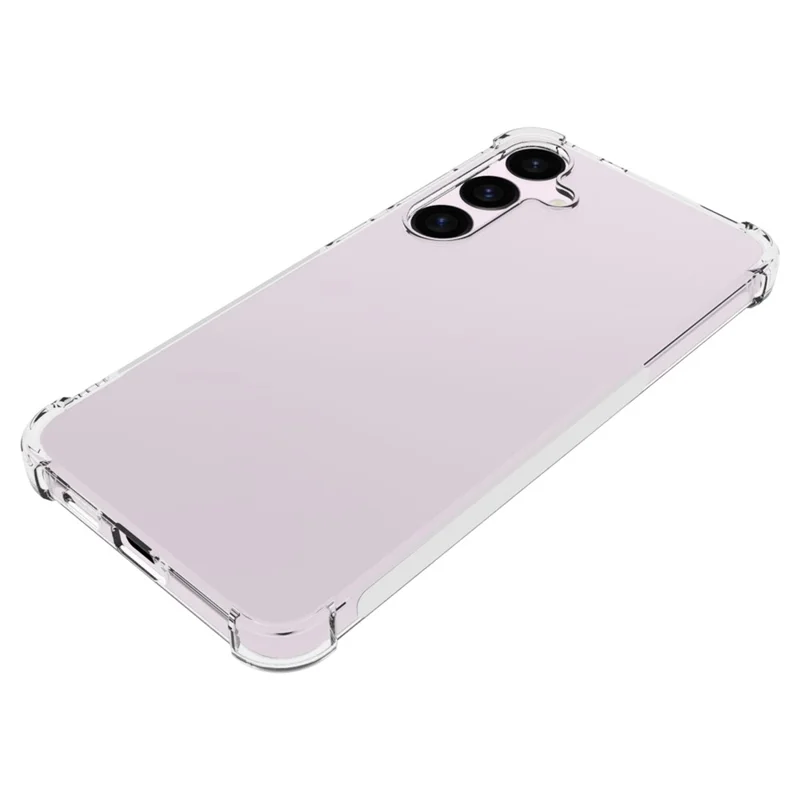 Pour Samsung Galaxy S24 + Case TPU TPU Transparent de Cas