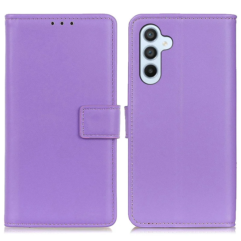 Per Samsung Galaxy S25 / S24 Cover Portafoglio TPU + PU Pelle in Piedi Custodia per Cellulare - Viola