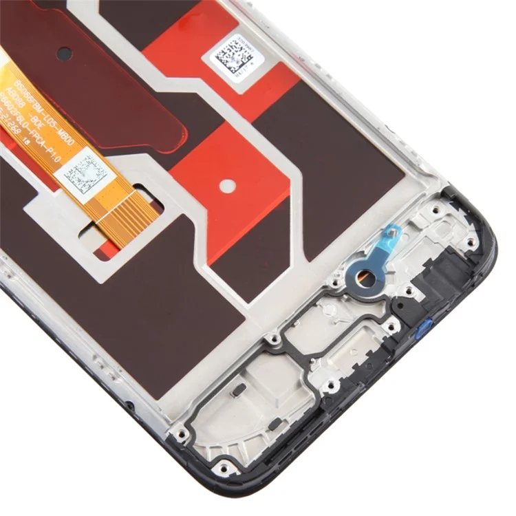 Für Realme 9i 4G / Oppo A96 4G OEM Grade S LCD-Bildschirm und Digitizer-Baugruppe + Rahmenhandy-Teil (ohne Logo)