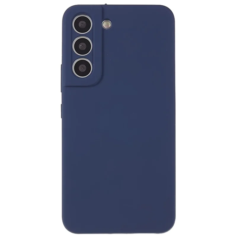 For Samsung Galaxy S23+ Silicone Case Silky-Soft Touch Phone Cover - Dark Blue