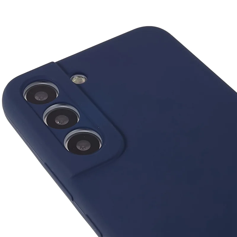 For Samsung Galaxy S23+ Silicone Case Silky-Soft Touch Phone Cover - Dark Blue