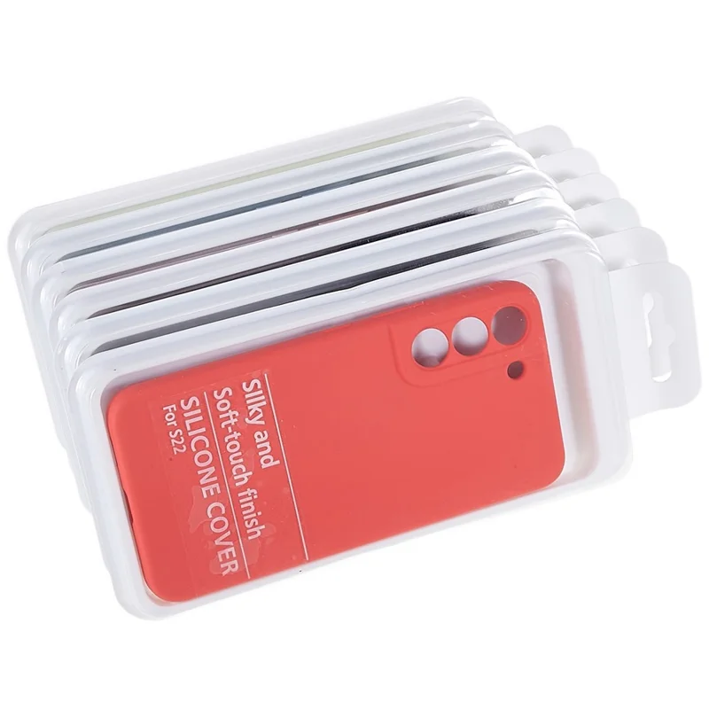 For Samsung Galaxy S23+ Silicone Case Silky-Soft Touch Phone Cover - Dark Blue