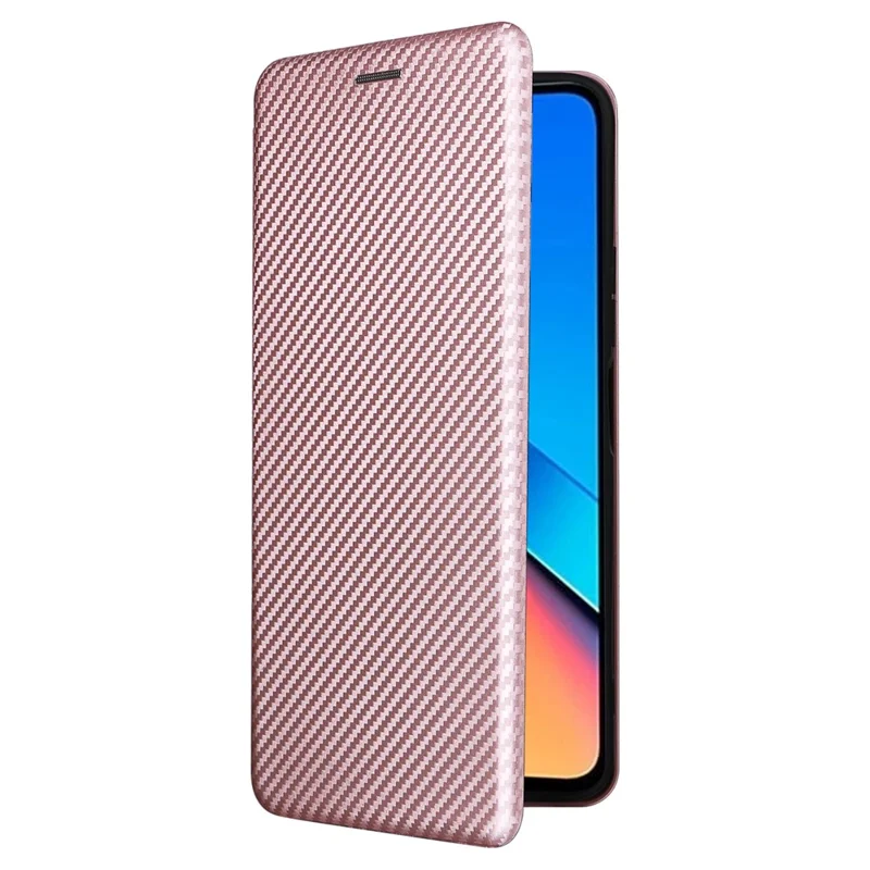 For Xiaomi Redmi 12 4G / 5G (Global) / Note 12R 5G / Poco M6 Pro 5G Case Card Holder Leather Cover - Rose Gold