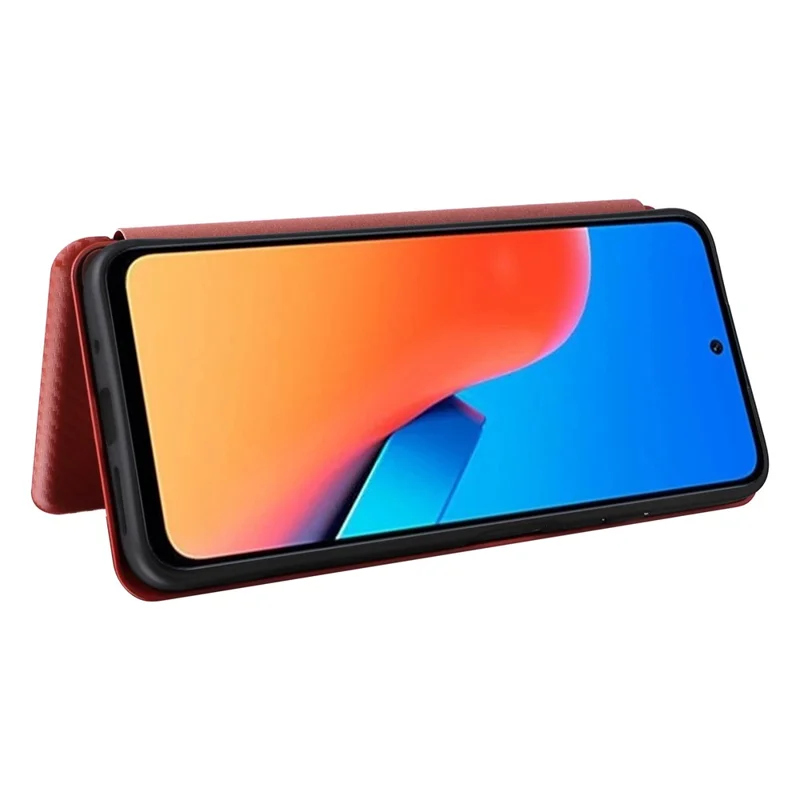 For Xiaomi Redmi 12 4G / 5G (Global) / Note 12R 5G / Poco M6 Pro 5G Case Card Holder Leather Cover - Brown