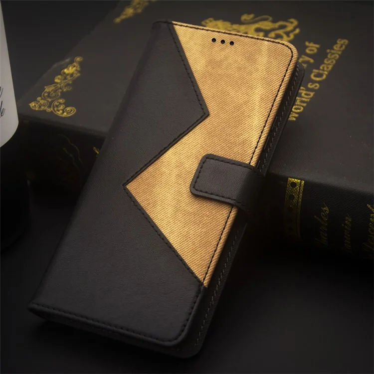 IDEWEI para Huawei Mate 60 Pro Funda Carcasa Funda de Piel PU con Soporte y Ranuras para Tarjetas - Negro