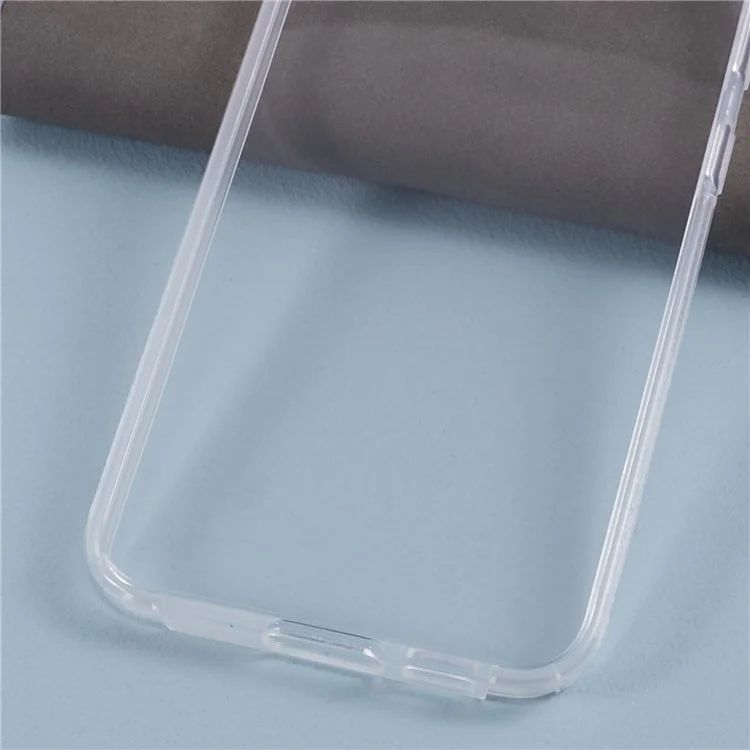 Für Samsung Galaxy S23 FE Case Transparente Handyhülle mit PET-Bildschirmschutz