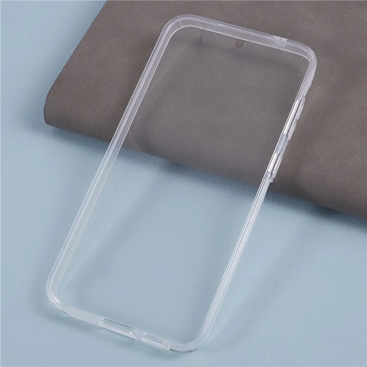 Für Samsung Galaxy S23 FE Case Transparente Handyhülle mit PET-Bildschirmschutz