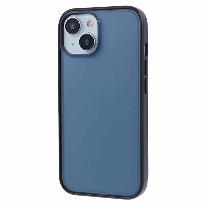 Protective Cover for iPhone 14 Plus Case Anti-Drop Matte TPU + PC Phone Case - Blue