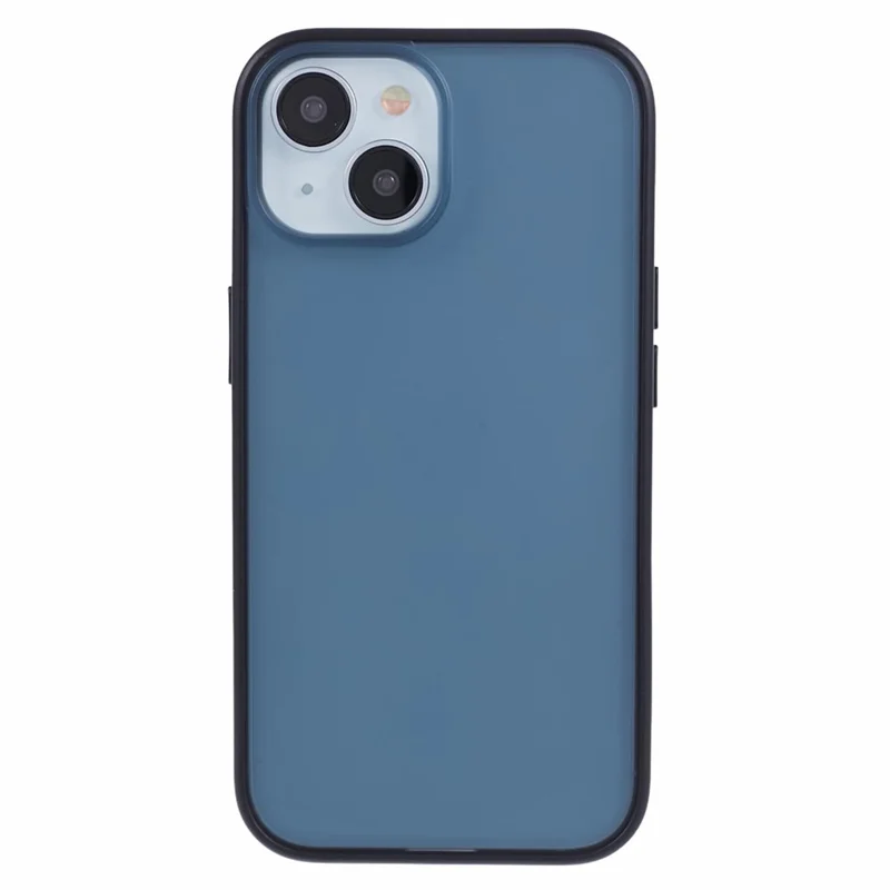 Protective Cover for iPhone 14 Plus Case Anti-Drop Matte TPU + PC Phone Case - Blue