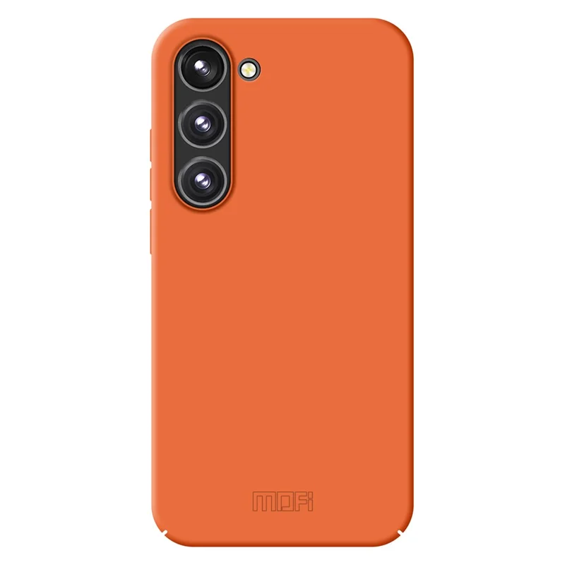 MOFI JK Qin Series Para Samsung Galaxy S23 Case Matte Skin-touch Phone Cover - Orange