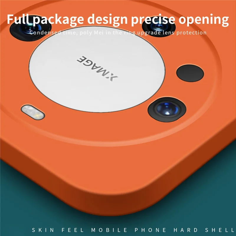 MOFI JK Qin Series für Huawei Mate 60 Pro Hülle, matte Touchoberfläche - Orange