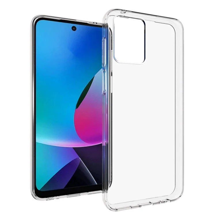 For Motorola Moto G 5G (2023) Case Clear TPU Phone Back Cover (Big Rear Lens Hole)