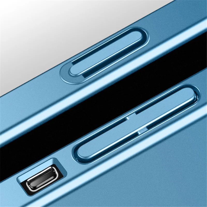 VOERO For iPhone 13 Pro Max Magnetic Case Kickstand Phone Cover with Lens Protector - Orange