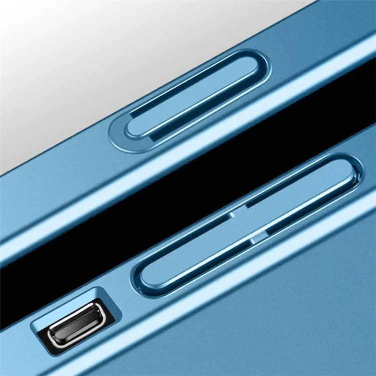 VOERO For iPhone 14 Pro Magnetic Case PC Phone Cover Compatible with MagSafe - Blue