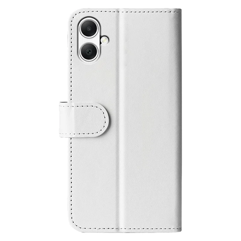 For Samsung Galaxy A05 4G Case Shockproof PU Leather Phone Cover - White