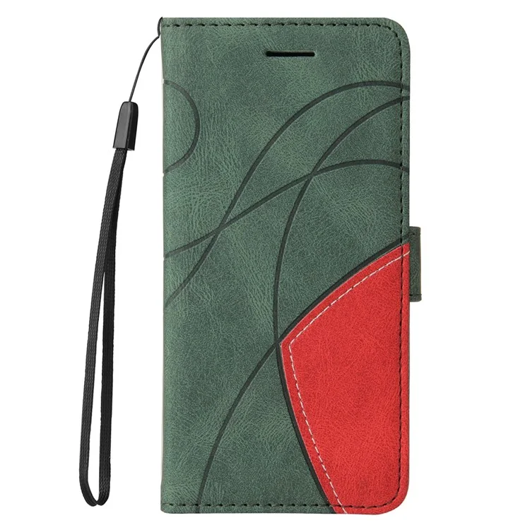 KT Leather Series-1 para Samsung Galaxy A05s 4G Caja Antiarañazos Funda de Teléfono de Cuero Funda de Teléfono de Billetera - Verde