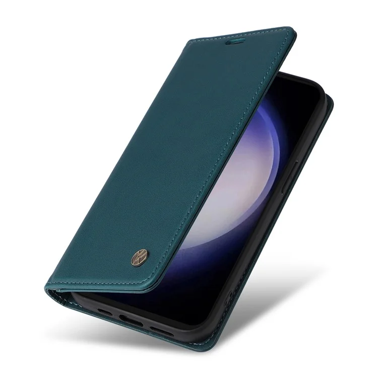 YIKATU YK-001 Pour Samsung Galaxy S23 FE Étui en cuir PU Portefeuille Support Housse de téléphone - Vert