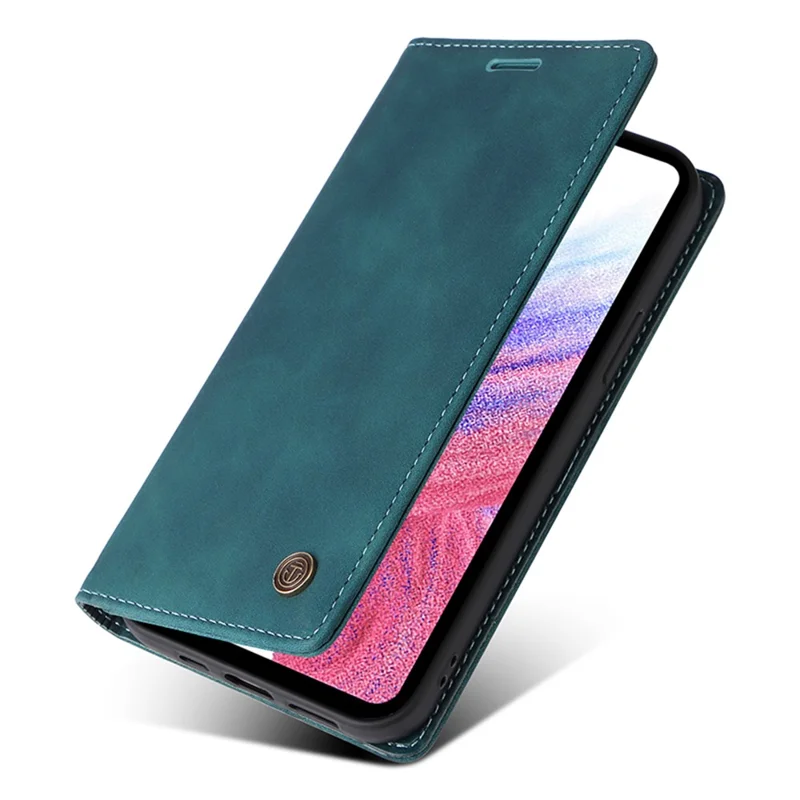 006 Series For Samsung Galaxy A33 5G Case PU Leather Phone Wallet Cover - Green