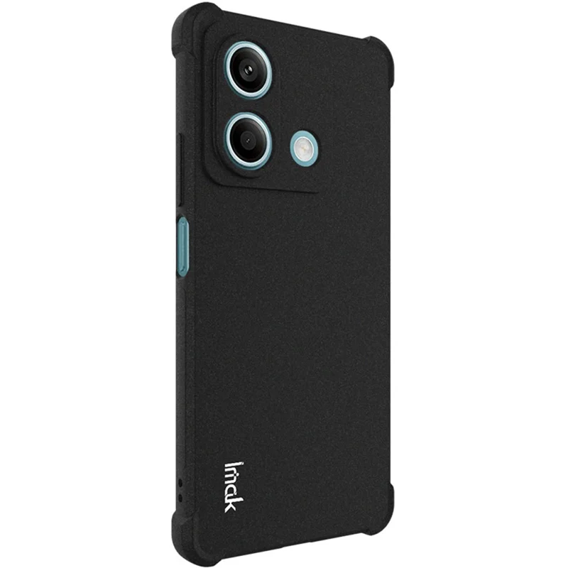 IMAK Für Xiaomi Redmi Note 13 5G Hülle Stoßfest Matte Phone TPU Cover - Schwarz