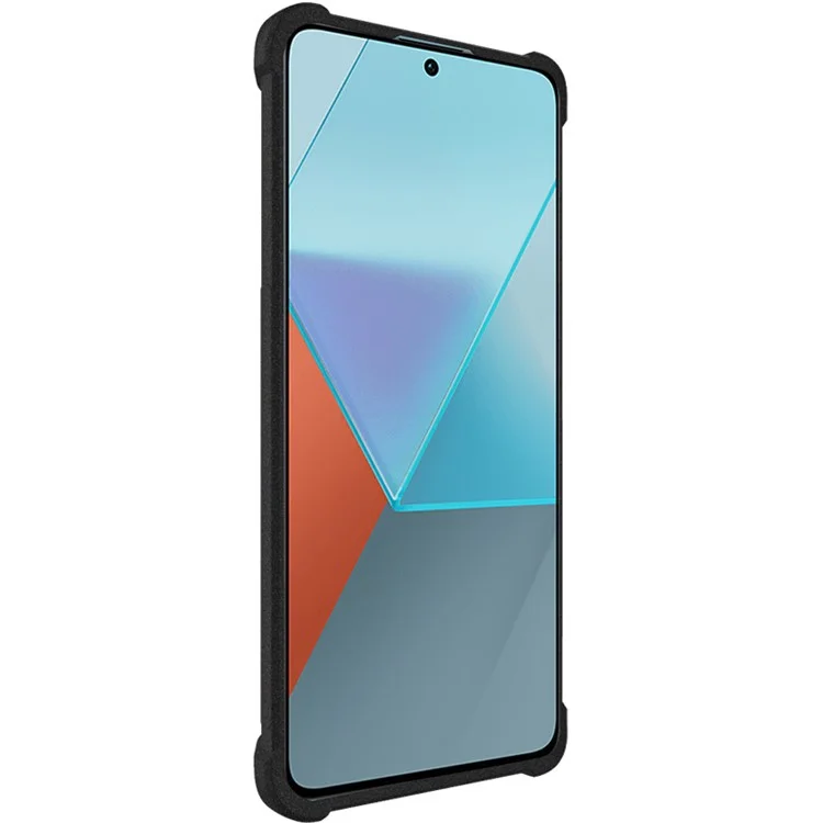 IMAK Pour Xiaomi Redmi Note 13 Pro+ Coque TPU Anti-chute Mate Housse de Téléphone - Noir