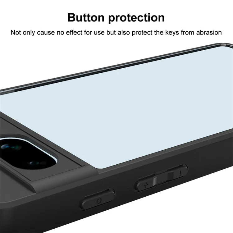 Série IMAK UX-9A pour Redmi Note 13 Pro+ Étui en TPU + PC Housse de téléphone transparente