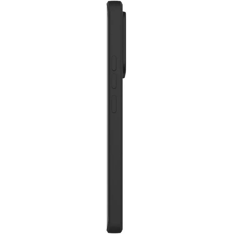IMAK UC-4 Series for Xiaomi Redmi Note 13 Pro+ Case Straight Edge TPU Back Cover - Black