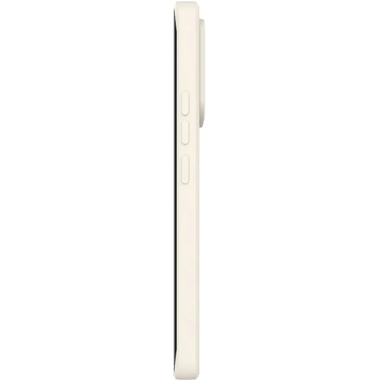 IMAK UC-4 Series for Xiaomi Redmi Note 13 Pro+ Case Straight Edge TPU Back Cover - White