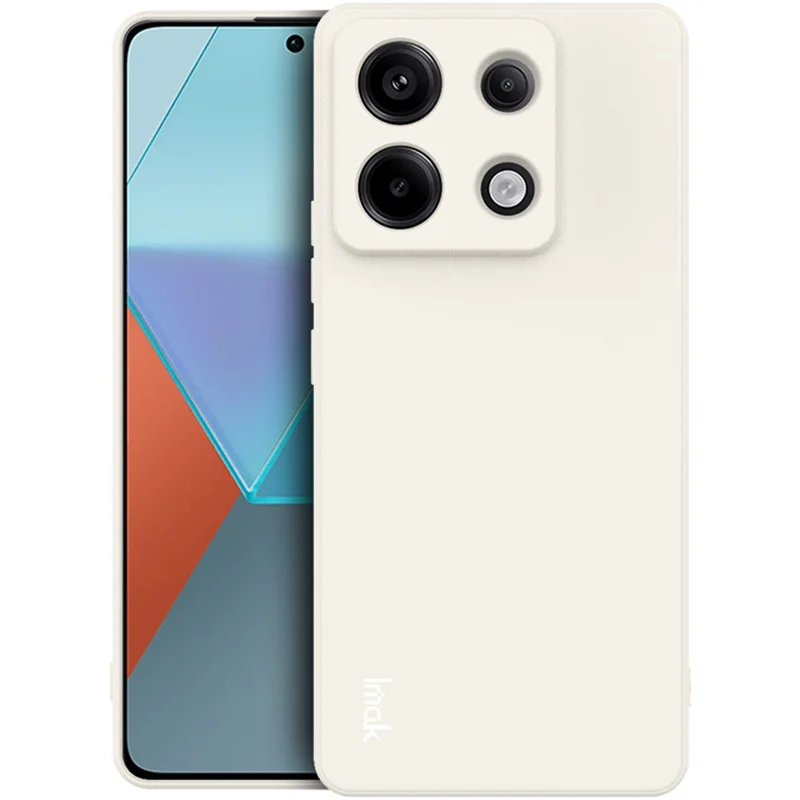 IMAK UC-4-serie til Xiaomi Redmi Note 13 Pro 5G / Poco X6 5G TPU-beskyttelsesdæksel - Hvid