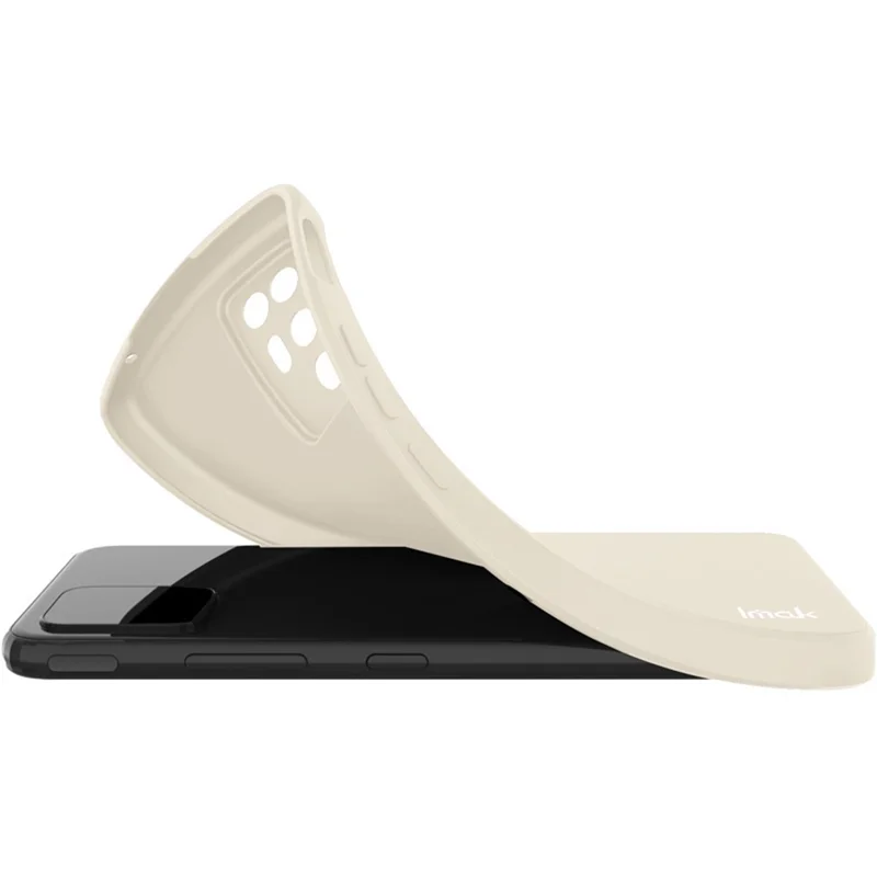 IMAK UC-4-serie til Xiaomi Redmi Note 13 Pro 5G / Poco X6 5G TPU-beskyttelsesdæksel - Hvid