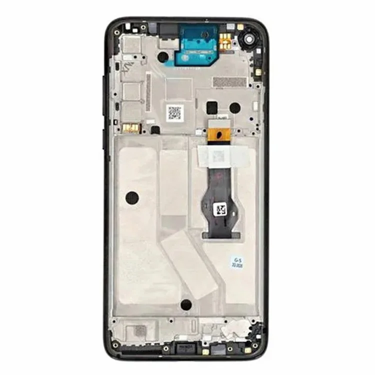 For Motorola Moto G8 Power Grade B LCD Screen and Digitizer Assembly + Frame Replacement Part (without Logo)