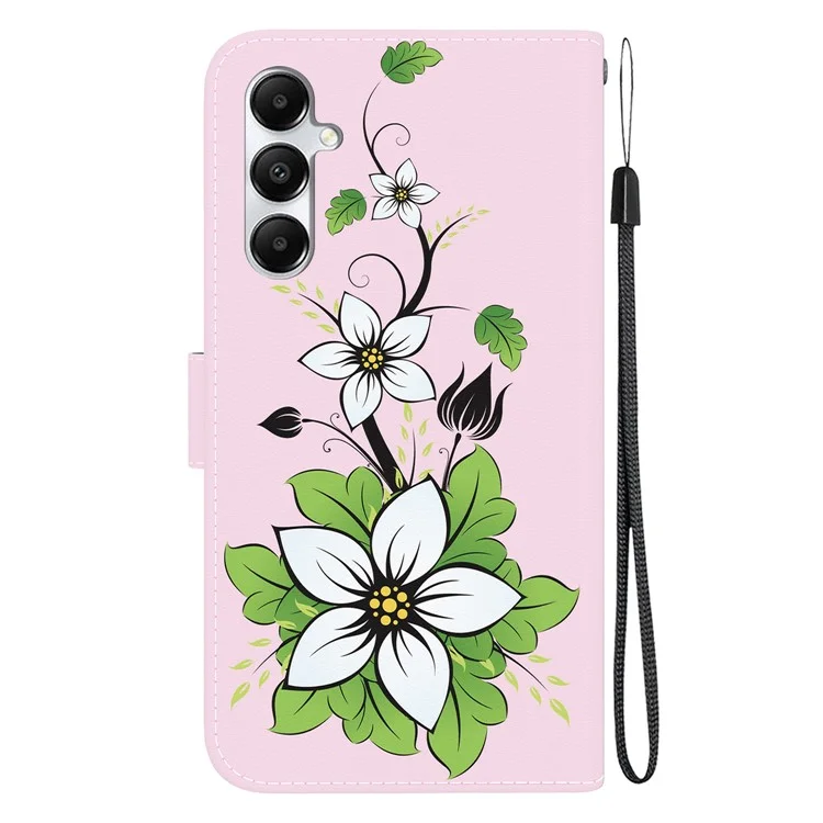 Pour Samsung Galaxy A05s 4G Case Pattern Printing Phone Cover avec Portefeuille - Lily