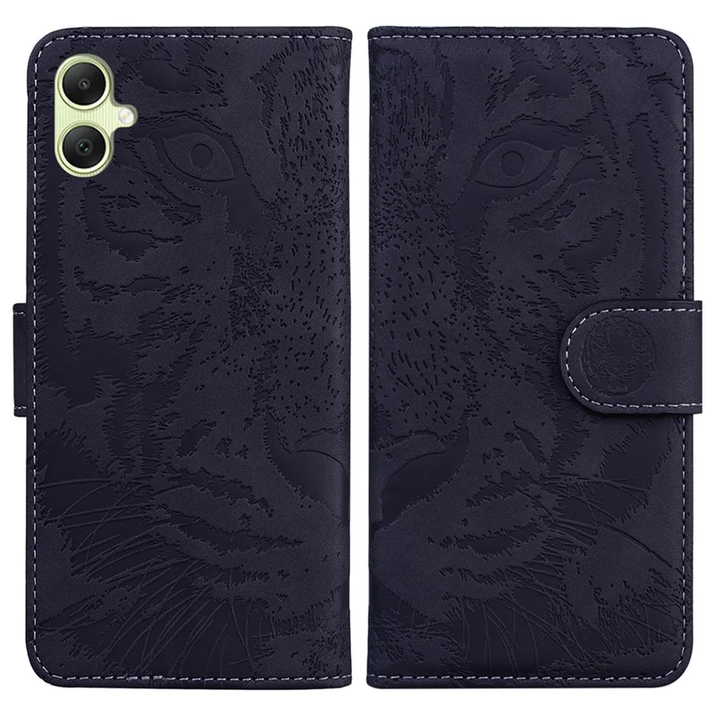 Fodral för Samsung Galaxy A05 4G, fullständig skyddsfodral med plånbok - Svart