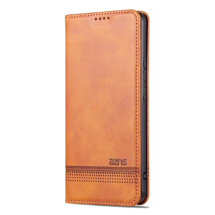 AZNS для Xiaomi 13T / 13T Pro / Redmi K60 Ultra Чехол-бумажник Мобильный телефон Обложка - коричневый