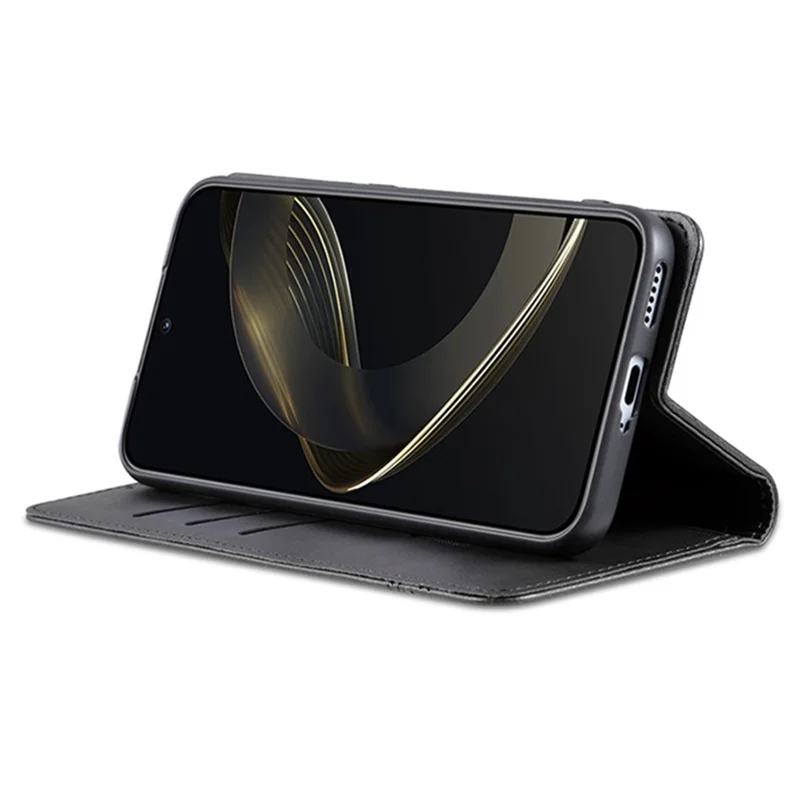 AZNS For Xiaomi 13T / 13T Pro / Redmi K60 Ultra Case Wallet Mobile Phone Cover - Black