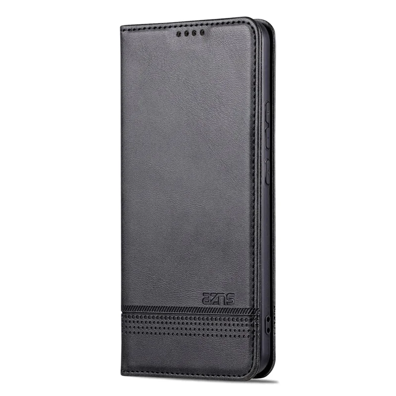 AZNS For Xiaomi 13T / 13T Pro / Redmi K60 Ultra Case Wallet Mobile Phone Cover - Black