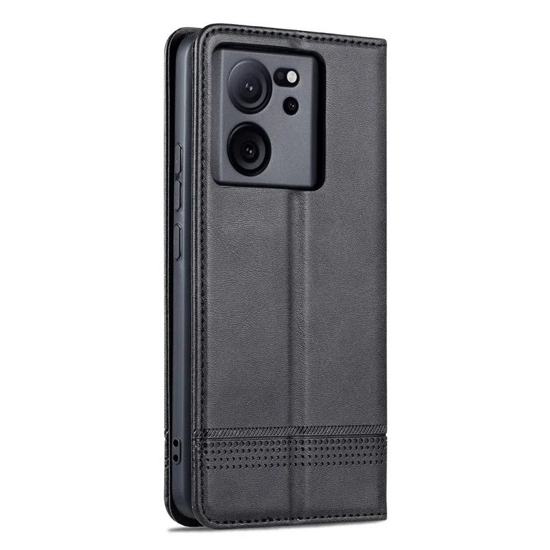 AZNS For Xiaomi 13T / 13T Pro / Redmi K60 Ultra Case Wallet Mobile Phone Cover - Black