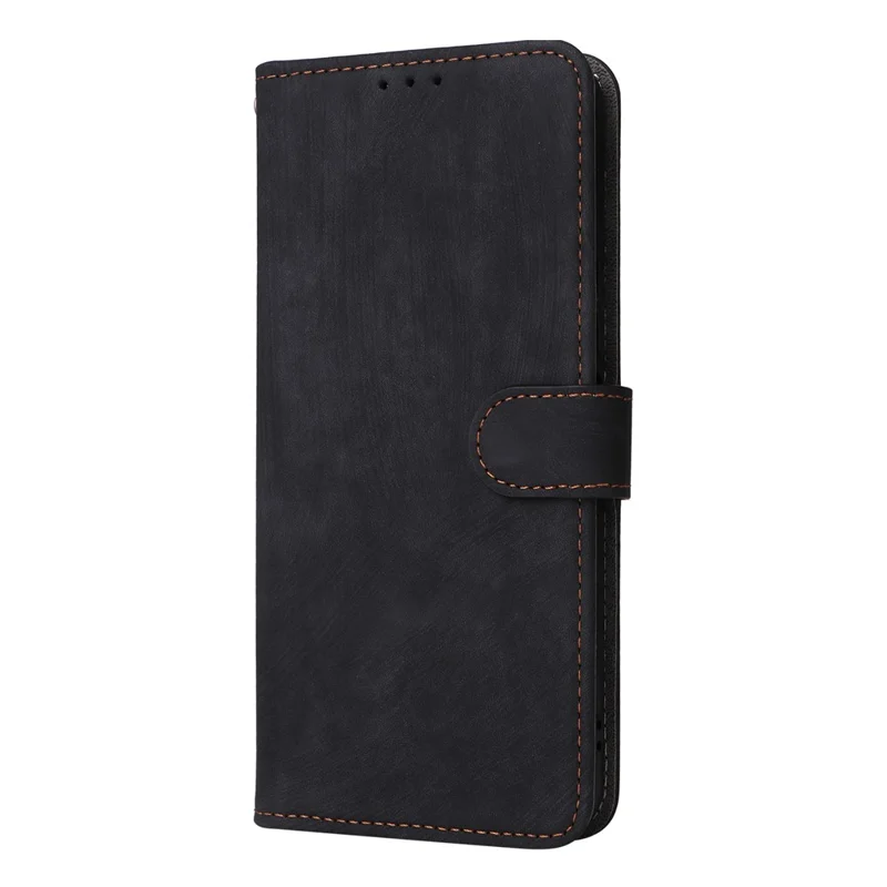 Pour Honor X5 Plus / Play 40C 5G Coque de style livre avec blocage RFID Portefeuille Housse de téléphone avec sangle - Noir