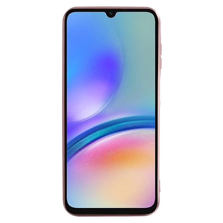 KADEM pour étui Samsung Galaxy A05s 4G Décoration florale mode Coque TPU - Or rose