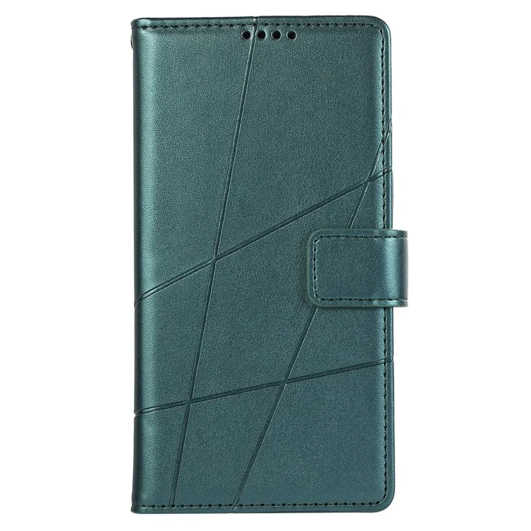 DF-06 Funda para Huawei Mate 60 Caso de Cuero PU Cartera Plegable Soporte Cubierta de Teléfono - Verde