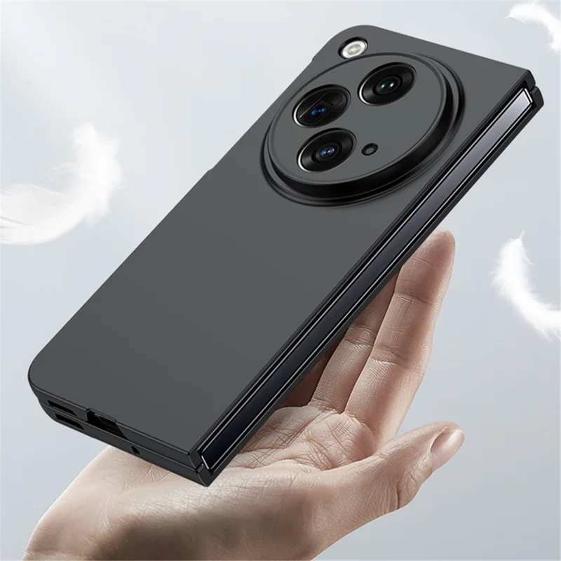 For Oppo Find N3 5G Case Hard PC Skin-touch Protective Phone Cover - Yellow