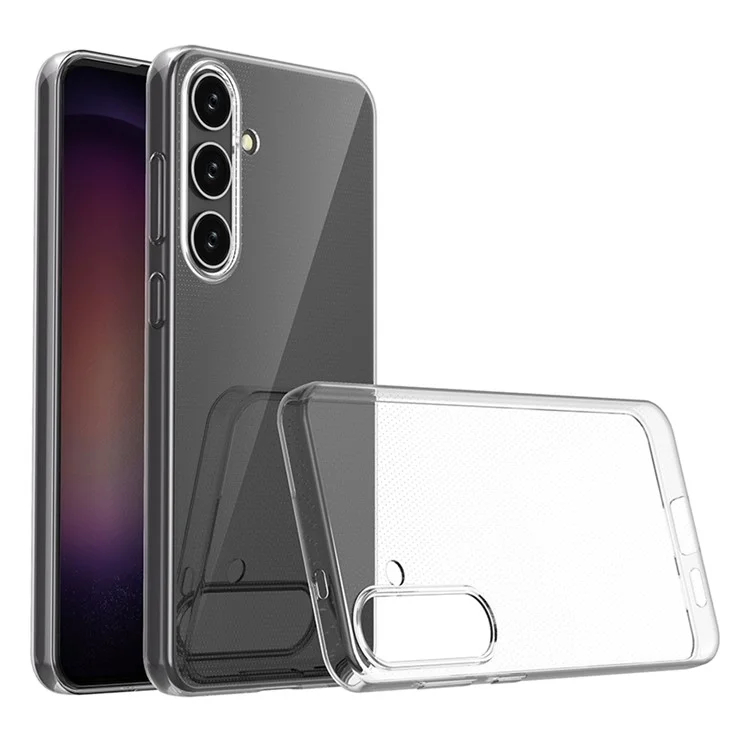 Per Samsung Galaxy S24+ Watermark-Free Phone TPU Case Trasparente Lucido Custodia per telefono