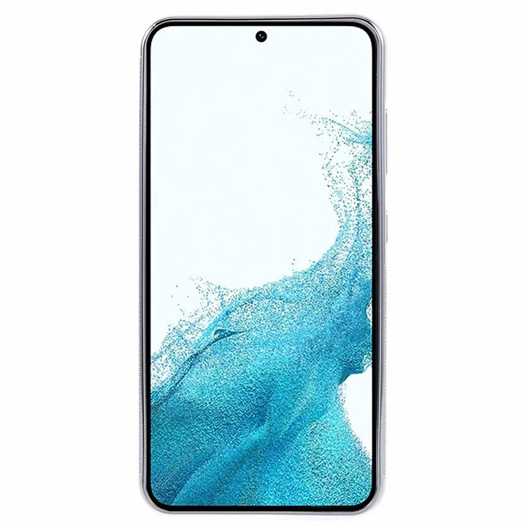 Per Samsung Galaxy S22+ 5G Cover Marble Pattern Cell Phone PC+TPU Back Case - Style B