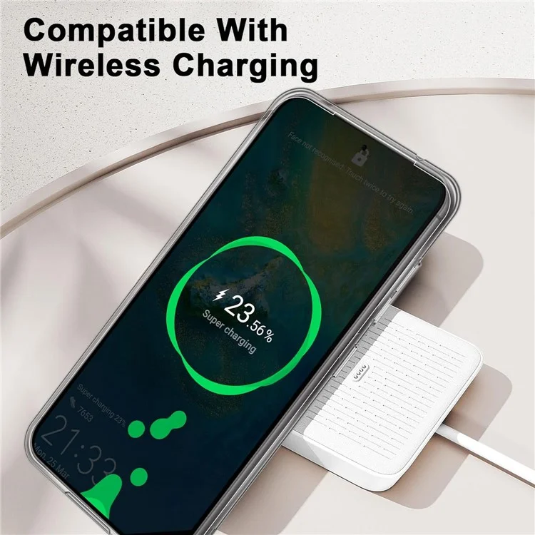 Für Samsung Galaxy S23 FE Klar Case Anti-Fingerabdruck TPU Handy Rückseite