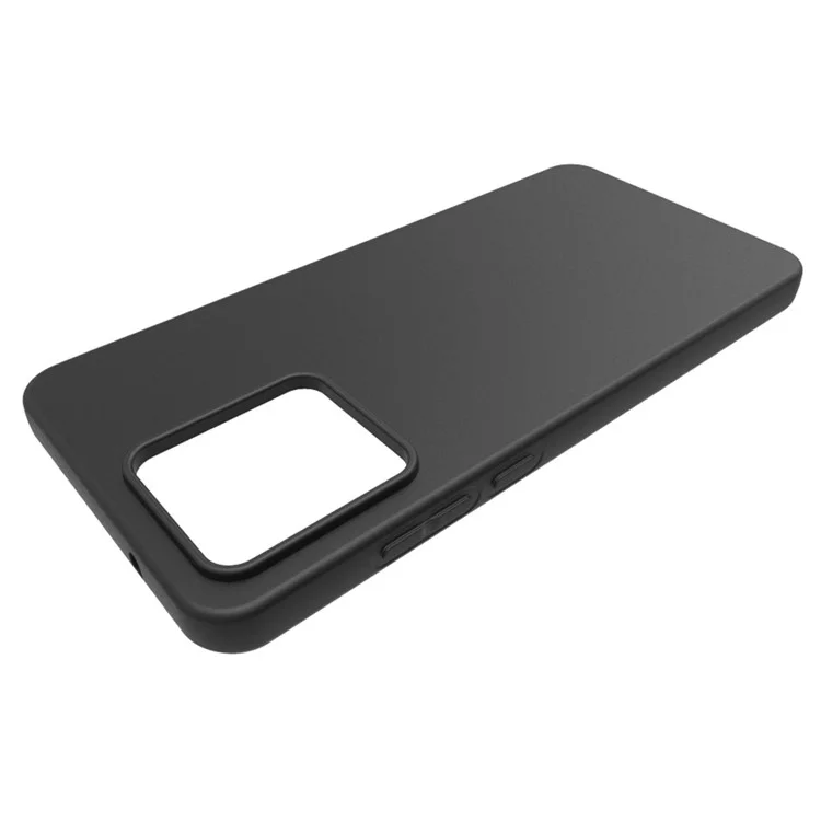 10Pcs  /  Pack for Motorola Moto G84 5G Phone Shell Dual-sided Matte Cover TPU Phone Case - Black