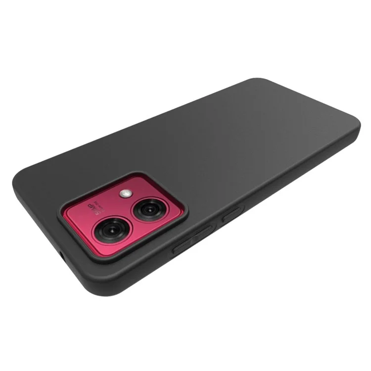 10Pcs  /  Pack for Motorola Moto G84 5G Phone Shell Dual-sided Matte Cover TPU Phone Case - Black